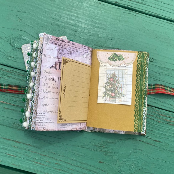 Handmade Christmas Junk Journal